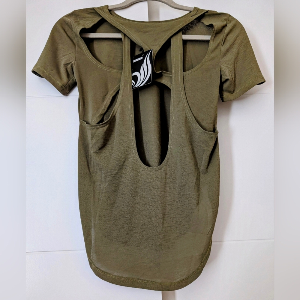 Women's Top by DoYouEven - Khaki Green
